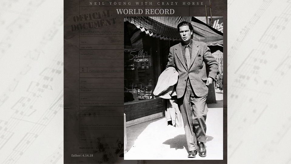 Cover: Neil Young & Crazy Horse, World Record, Reprise Records (Warner)