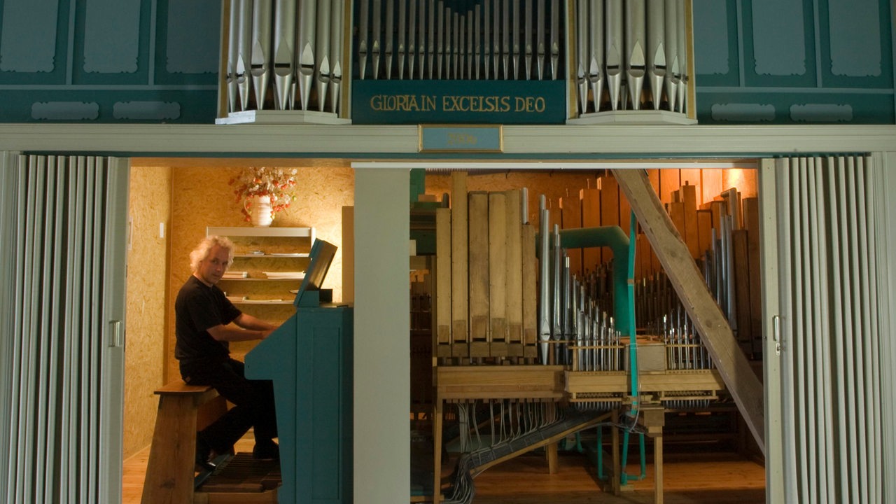 Kleine Kirchenorgel in Nordfriesland