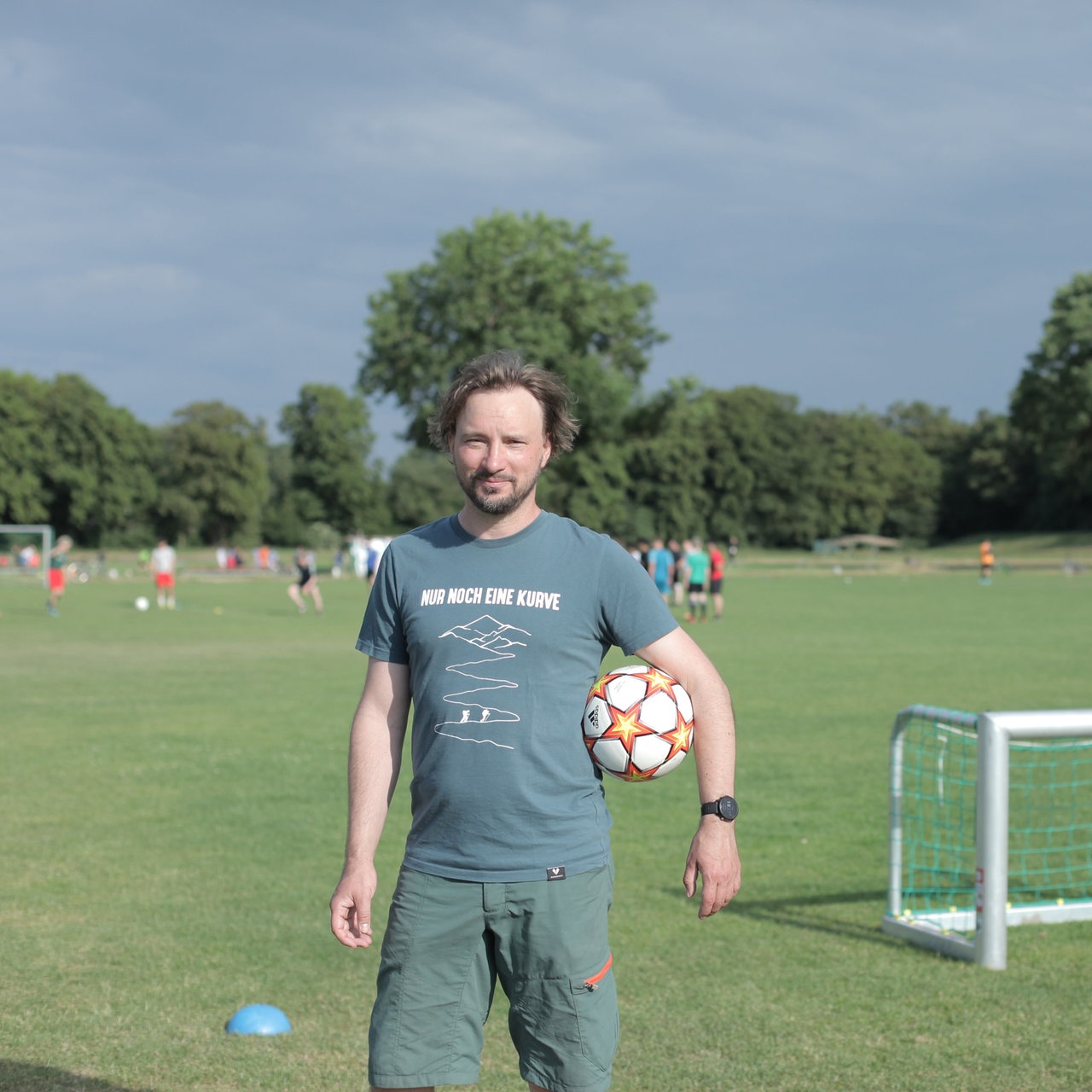 Ingo Müller engagiert sich ehrenamtlich als Fußballtrainer. 