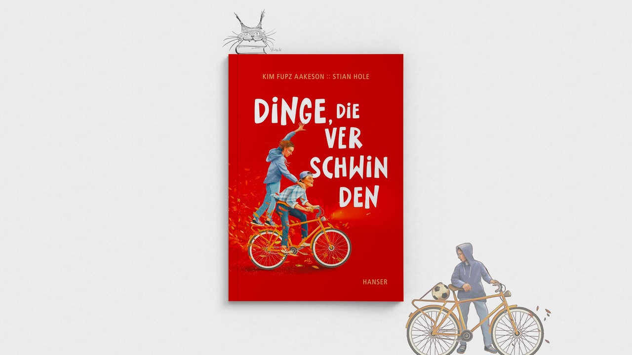 Buchcover: Kim Fupz Aakeson / Stian Hole "Dinge, die verschwinden" als Luchs des Monats-Grafik