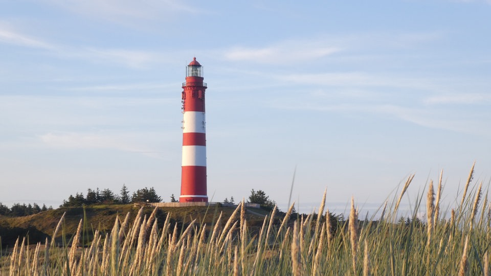 Leuchtturm auf der Insel Amrum