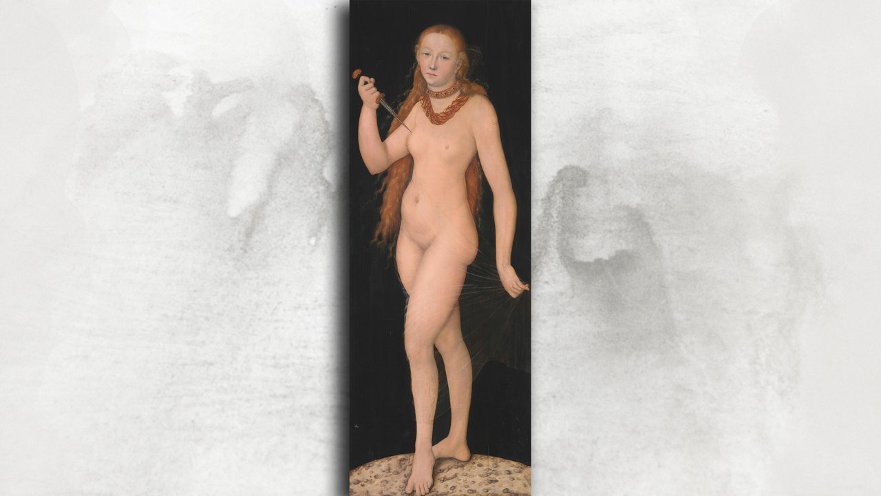 Lucas Cranach d. Ä., Selbstmord der Lucretia, 1524/30